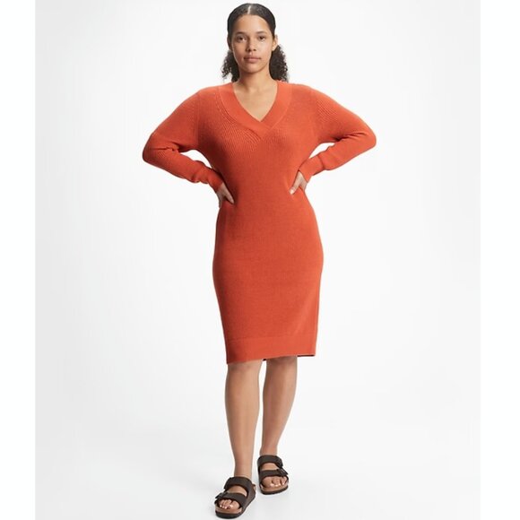 GAP Dresses & Skirts - Gap Womens V neck cotton sweater dress